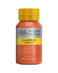 Winsor & Newton Galeria Acrylic Colour - Jar of 500 ML - Cadmium Orange Hue (090)