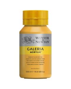 Winsor & Newton Galeria Acrylic Colour - Jar of 500 ML - Cadmium Yellow Deep Hue (115)