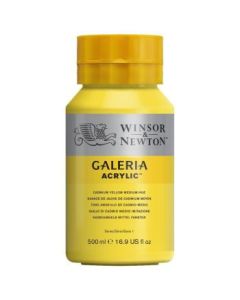 Winsor & Newton Galeria Acrylic Colour - Jar of 500 ML - Cadmium Yellow Medium Hue (120)