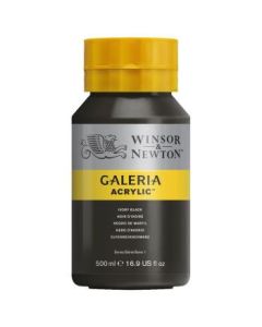 Winsor & Newton Galeria Acrylic Colour - Jar of 500 ML - Ivory Black (331)