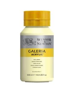 Winsor & Newton Galeria Acrylic Colour - Jar of 500 ML - Pale Lemon (434)