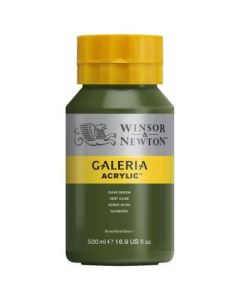 Winsor & Newton Galeria Acrylic Colour - Jar of 500 ML - Olive Green (447)