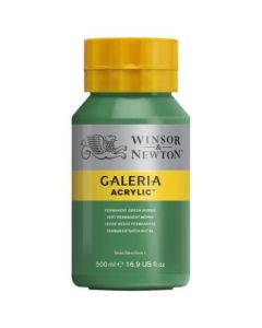 Winsor & Newton Galeria Acrylic Colour - Jar of 500 ML - Permanent Green Middle (484)