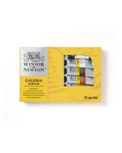 Winsor & Newton Galeria Acrylic Colour Painting Set- 9 Tubes x 60 ML