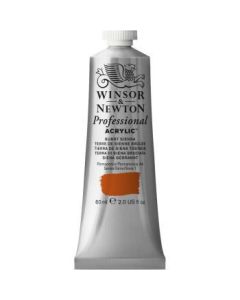 Winsor & Newton Professional Acrylic Colour - Tube of 60 ML - Burnt Sienna (074)