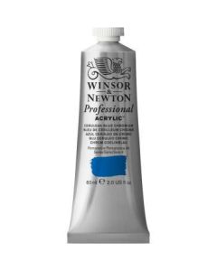 Winsor & Newton Professional Acrylic Colour - Tube of 60 ML - Cerulean Blue Chromium (130)