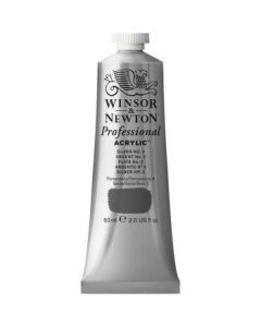 Winsor & Newton Professional Acrylic Colour - Tube of 60 ML - Silver No. 2 (624)