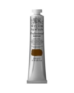 Winsor & Newton Professional Acrylic Colour - Tube of 200 ML - Burnt Umber (076)