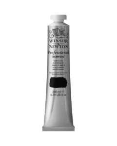 Winsor & Newton Professional Acrylic Colour - Tube of 200 ML - Mars Black (386)