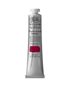 Winsor & Newton Professional Acrylic Colour - Tube of 200 ML - Quinacridone Violet (550)