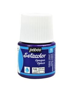 Pebeo Setacolor Opaque Paint - 45 ml bottle - Parma Violet (29)