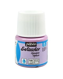 Pebeo Setacolor Opaque Paint - 45 ml bottle - Lilac (85)