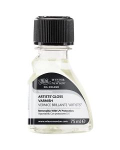 Winsor & Newton Artists' Gloss Varnish Bottle - 75 ML