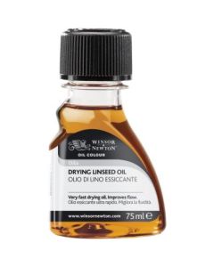 Winsor & Newton Drying Linseed Oil Bottle - 75 ML