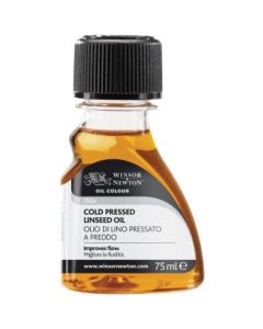 Winsor & Newton Cold Pressed Linseed Oil Bottle - 75 ML