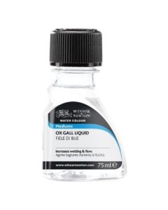 Winsor & Newton Water Colour Medium - OX Gall Liquid - Bottle of 75 ML