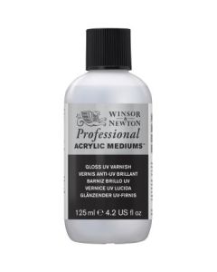 Winsor & Newton Professional Acrylic - Gloss UV Varnish - Bottle of 125 ML