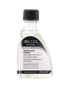 Winsor & Newton Artists' Gloss Varnish Bottle - 250 ML