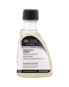 Winsor & Newton Artists' Matt Varnish Bottle - 250 ML