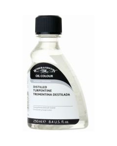 Winsor & Newton Distilled Turpentine Bottle - 250 ML