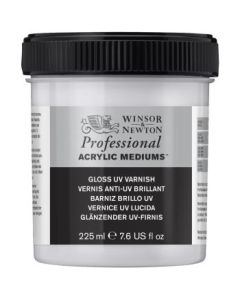 Winsor & Newton Professional Acrylic - Gloss UV Varnish - Jar of 225 ML