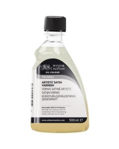 Winsor & Newton Artists' Satin Varnish Bottle - 500 ML