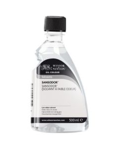 Winsor & Newton Sansodor (Low Odour Solvent) Bottle - 500 ML