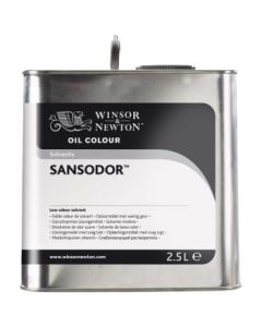 Winsor & Newton Sansodor (Low Odour Solvent) Tin - 2.5 Litres