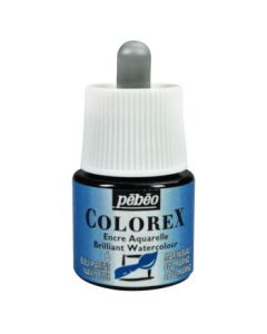 Pebeo Colorex Watercolour Inks - Bottle of 45 ML - Navy Blue (006)