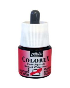 Pebeo Colorex Watercolour Inks - Bottle of 45 ML - Pink Madder (015)