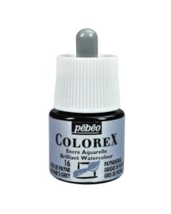 Pebeo Colorex Watercolour Inks - Bottle of 45 ML - Payne's Grey (016)