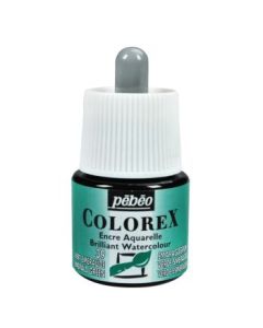 Pebeo Colorex Watercolour Inks - Bottle of 45 ML - Emerald Green (039)