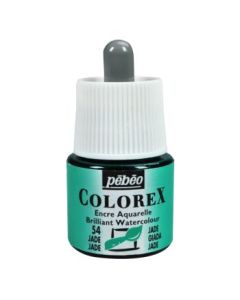 Pebeo Colorex Watercolour Inks - Bottle of 45 ML - Jade (054)