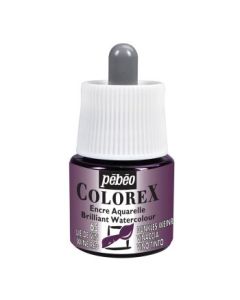 Pebeo Colorex Watercolour Inks - Bottle of 45 ML - Wine Red (065)