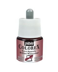 Pebeo Colorex Watercolour Inks - Bottle of 45 ML - Burgundy (066)