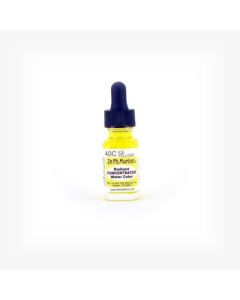 Dr. Ph. Martin's Radiant CONCENTRATED Water Color Paint - 15 ml Bottle - Ice Yellow (40C)