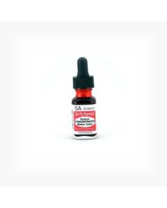 Dr. Ph. Martin's Radiant CONCENTRATED Water Color Paint - 15 ml Bottle - Scarlet (5A)