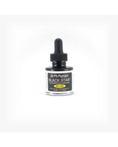 Dr. Ph. Martin's BLACK STAR HICARB Waterproof India Ink - 30 ml Bottle