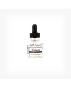 Dr. Ph. Martin's Iridescent Calligraphy Colors Paint - 30 ML Bottle - Iridescent White (12R)