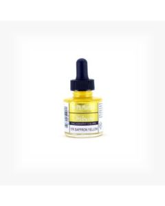 Dr. Ph. Martin's Iridescent Calligraphy Colors Paint - 30 ML Bottle - Saffron Yellow (17R)