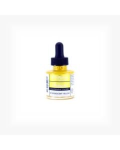 Dr. Ph. Martin's Iridescent Calligraphy Colors Paint - 30 ML Bottle - Iridescent Yellow (2R)