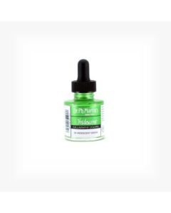 Dr. Ph. Martin's Iridescent Calligraphy Colors Paint - 30 ML Bottle - Iridescent Green (5R)