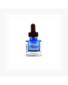 Dr. Ph. Martin's Iridescent Calligraphy Colors Paint - 30 ML Bottle - Iridescent Blue (7R)