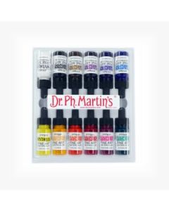 Dr. Ph. Martin's Hydrus Fine Art Watercolor Paint - 12 x 15 ml Bottles - Set 1