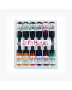 Dr. Ph. Martin's Hydrus Fine Art Watercolor Paint - 12 x 15 ml Bottles - Set 2