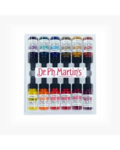 Dr. Ph. Martin's Hydrus Fine Art Watercolor Paint - 12 x 15 ml Bottles - Set 3