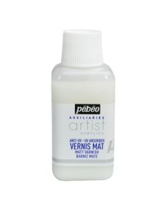 Pebeo Extra Fine Artist Acrylics Auxiliaries - Matt Varnish - 250 ml bottle