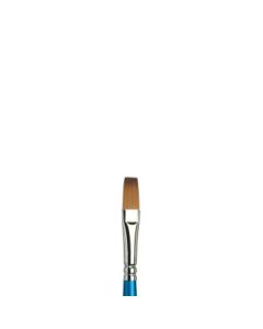 Winsor & Newton Cotman Watercolour Synthetic Hair Brush - Series 666 - One Stroke/ Flat - Short Handle - Size - 1/4"