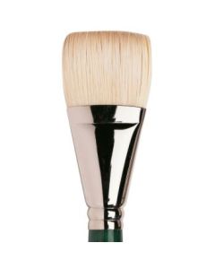 Winsor & Newton Winton Hog Bristle Brush - Flat - Short Handle - Size - 20