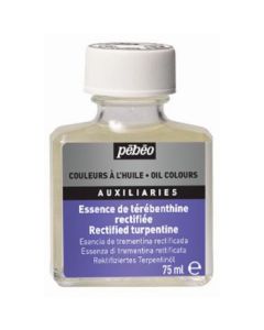 Pebeo Extra Fine Auxiliaries - Rectified Turpentine - 75 ml bottle